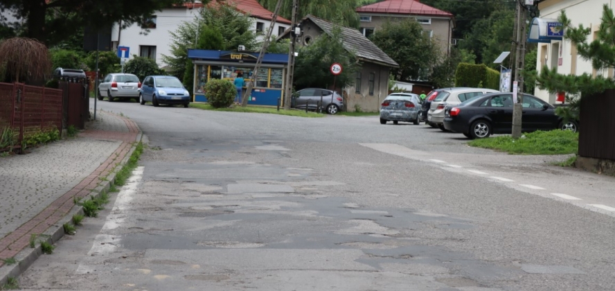 Odcinek ulicy Wolności do remontu